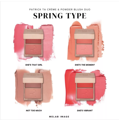 PATRICK TA Major Headlines Double-Take Crème & Powder Blush Duo